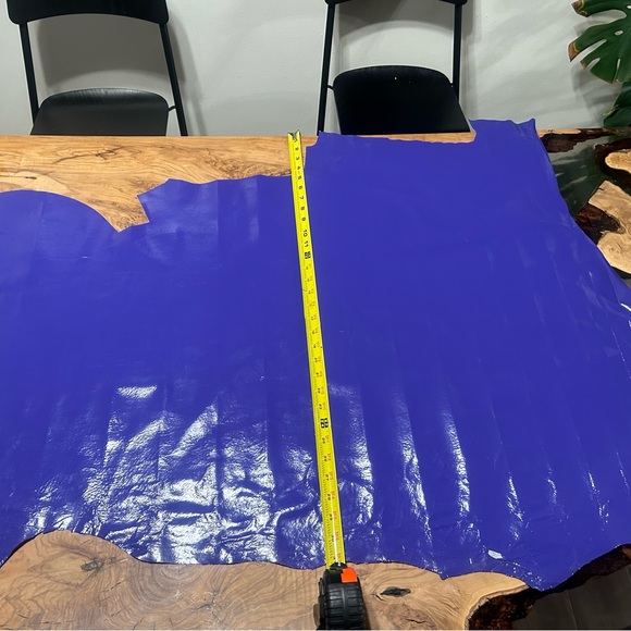 Purple patent leather hide crafts - Picture 4 of 6